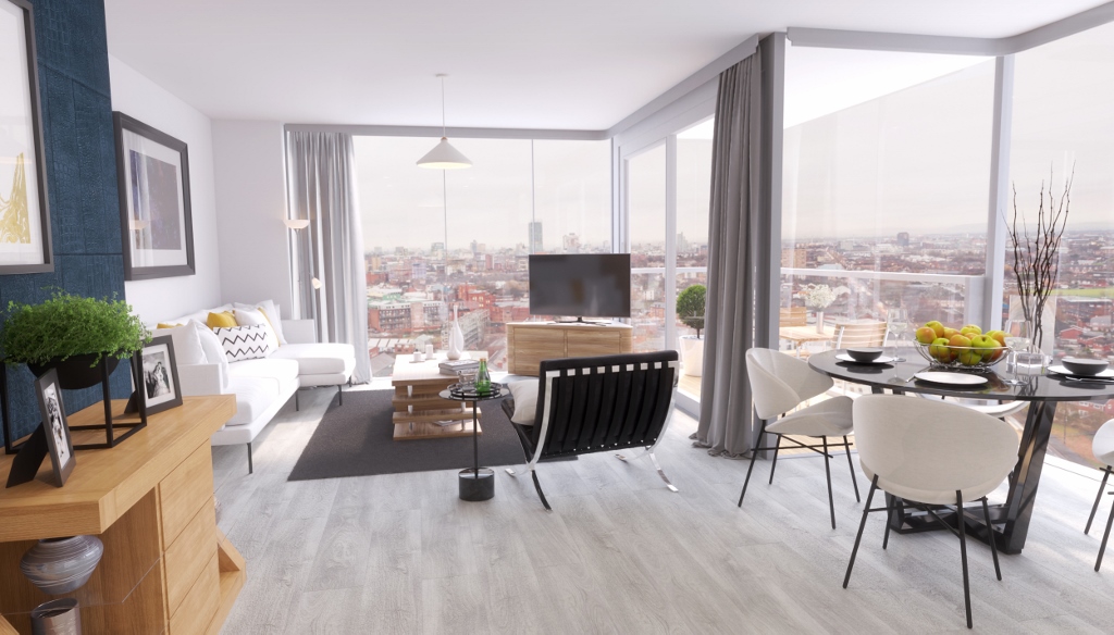 MCR Homes Highrise apartments to be built in Old Trafford MCR Homes